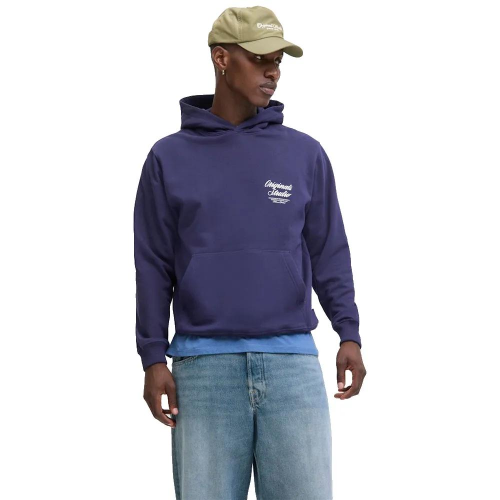 

Jack & Jones Толстовка с капюшоном Norrebro Typo Back XL