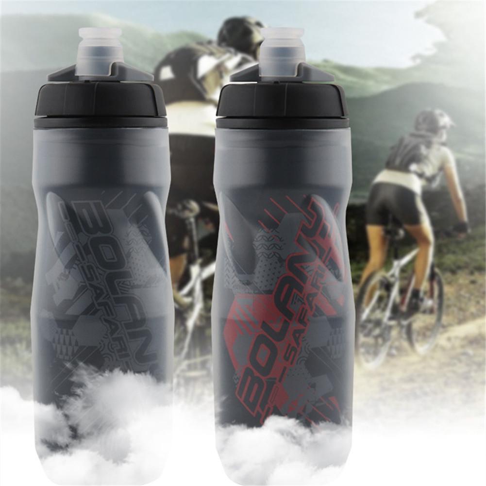 Kolip 600ml Bike Cycling Water Bottle Heat - and Ice-protected Sports Cup Cycling Equipment Mountain Bike Outdoor Water Bottle
