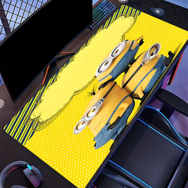 Minions Print Mouse Pad, for Keyboard Pad Laptop PC Mat for Office Home Use, Desk Decor, Perfect Birthday Gift for Gamers