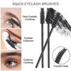 200Pcs Eyelash Extension Kit, Lash Spoolies Extension Supplies Eyebrow Brush Mascara Wands Lip Brushes Applicators Disposable Micro Swab Brushes for