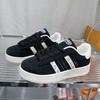 Light and casual autumn new platform sports board shoes flat couple bread shoes