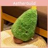 35cm Christmas Green Tree Plush Pillow Doll For Room And Sofa Decoration