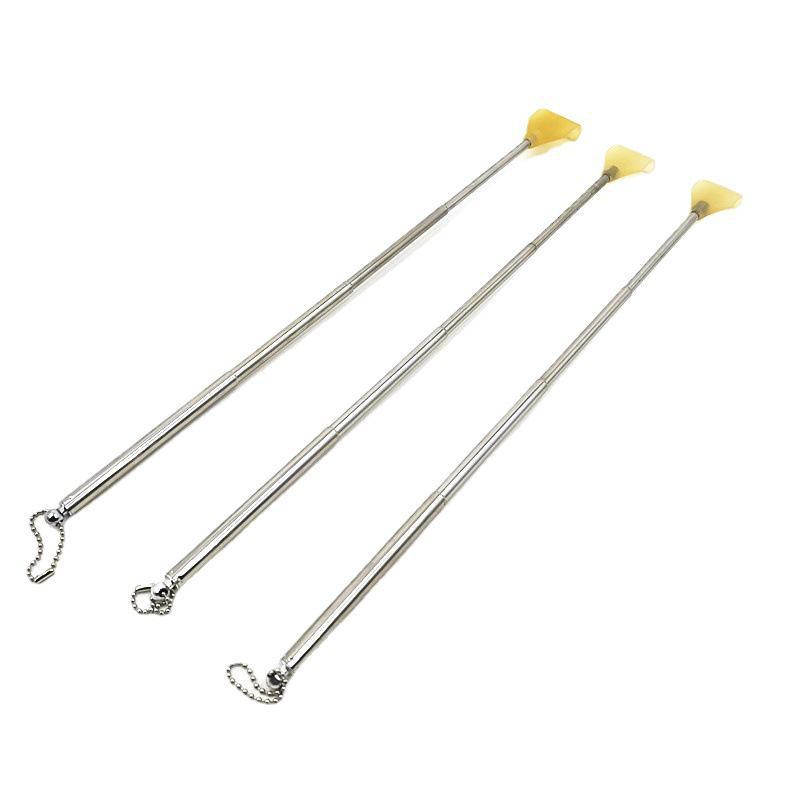 4 szekciós rozsdamentes acél teleszkópos hátsó karcoló időseknek