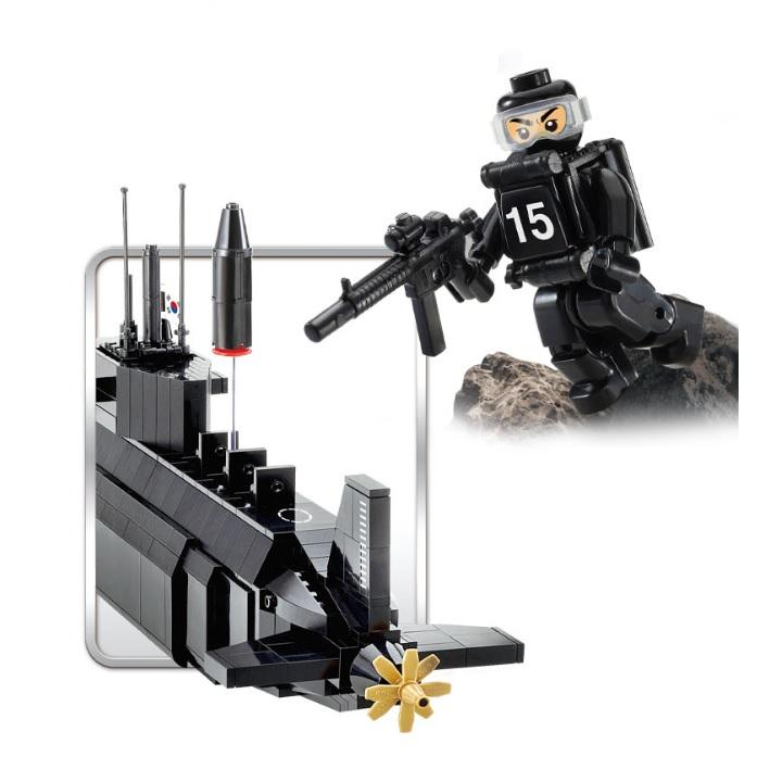 Oxford CJ36510 Cobra Bojový tým Námořní blok Dětská hračka