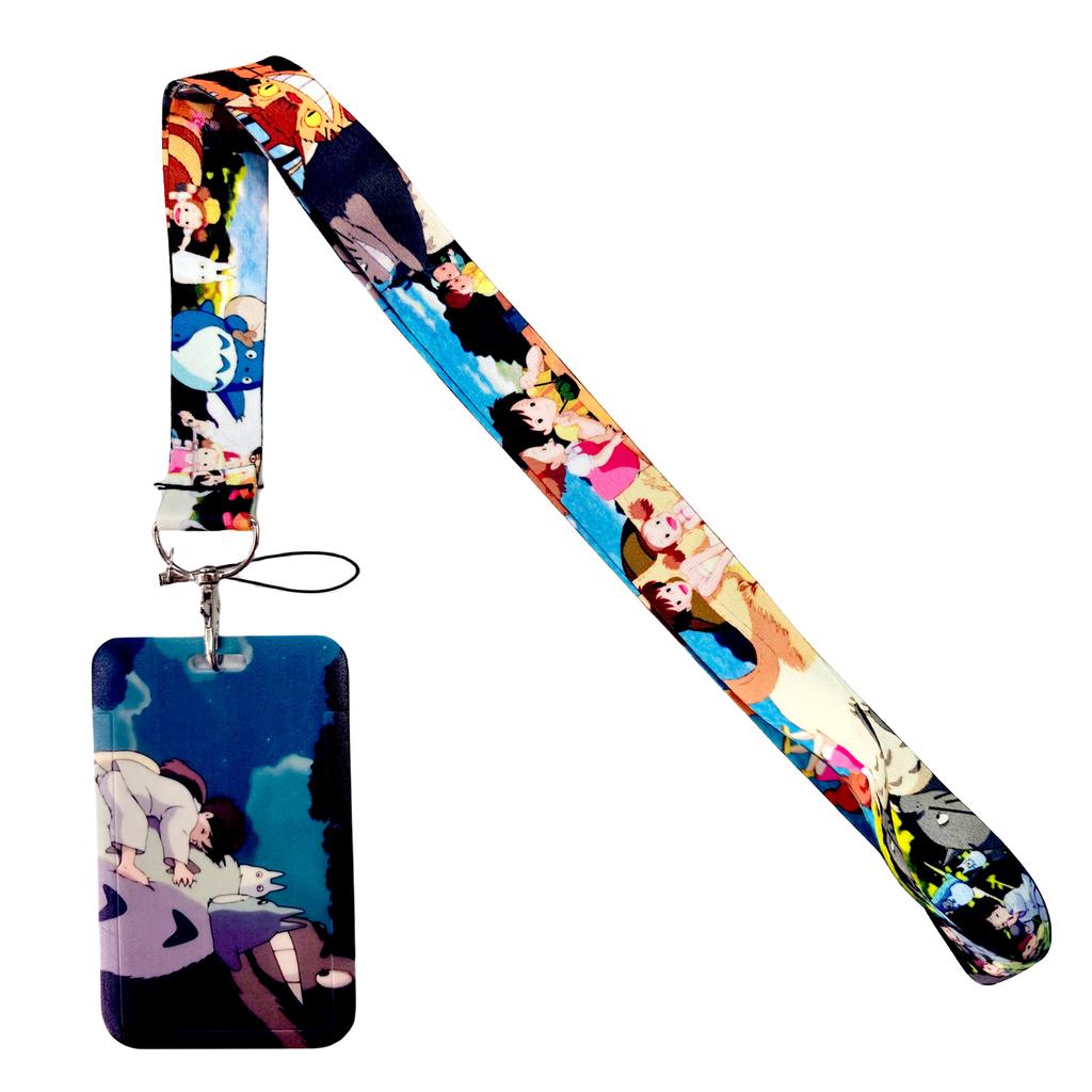 Anime Lanyard Japán Manga Nyakpánt Kulcshoz Személyi Iratokhoz Telefonpántok Kitűzőtartó Akasztókötél Kulcstartók Kiegészítők Ajándékok
