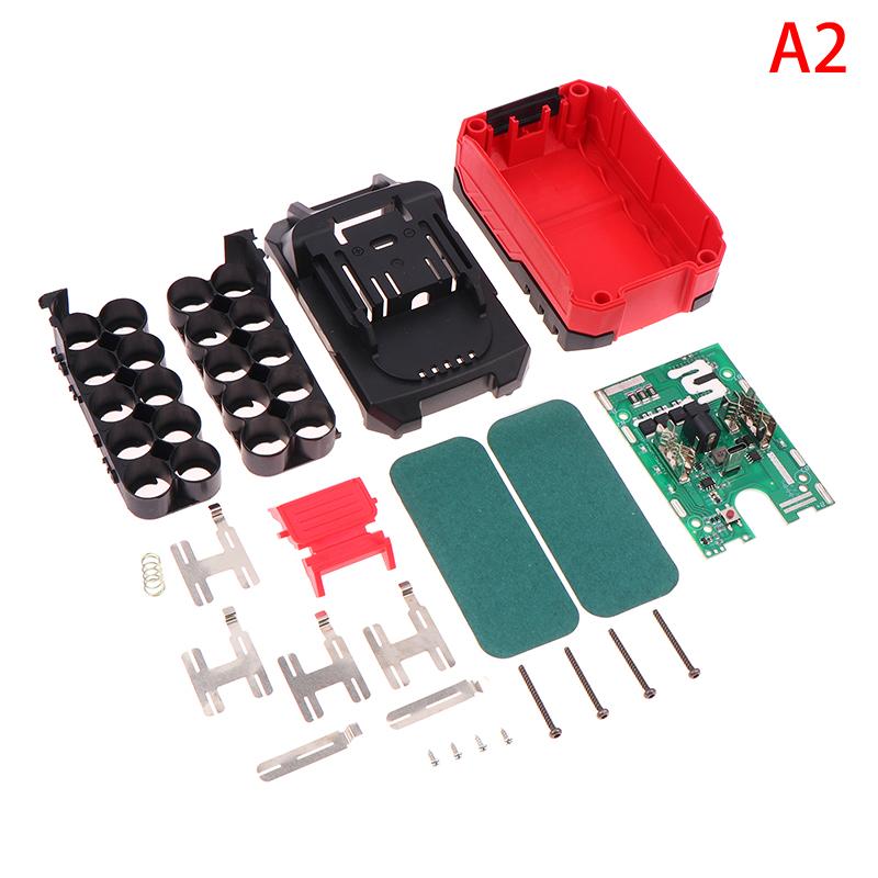 5/10/15*18650 21V 100A Power Tool Accessories Li-Ion Battery Case For Mak Bms Box Charging Pcba Holder Led Power Display 4Mos