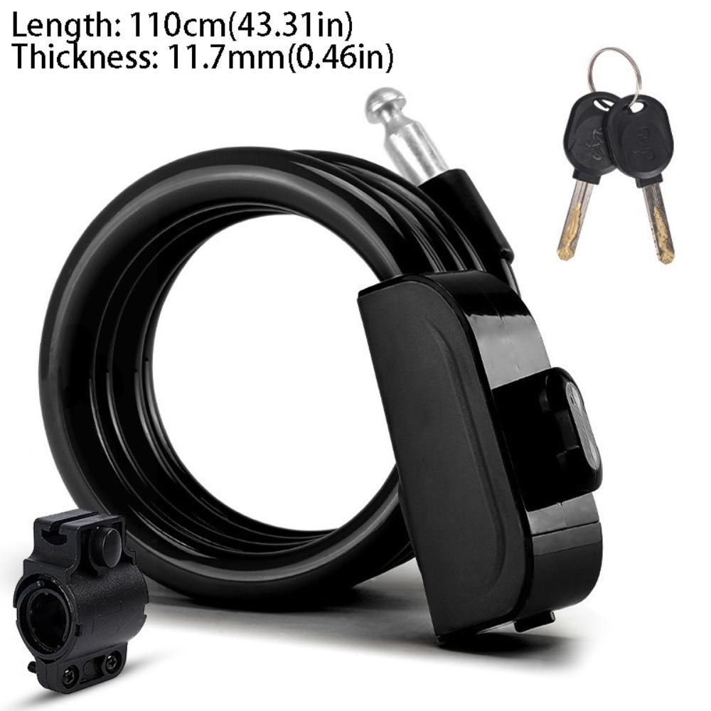 Steel Wire Anti-theft Lock Portable MTB Lock Wire Lock Security Lock  Scooter