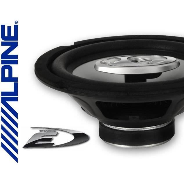 Haut-parleurs coaxiaux ALPINE SXE-2035S 3 voies 20cm 45W RMS