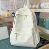 Schoolbag New Japanese Schoolbag Ins Style Niche High Value Candy Color Embroidered Backpack Junior High School Students Lightweight Backpack