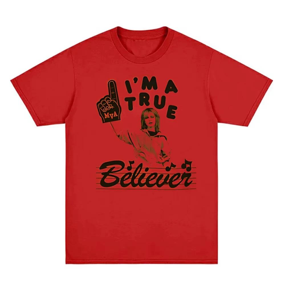 

2026 Summer True Believer Mustard TShirt Hayley Williams Fans High Quality Comfortable Tees Singer Graphic Printing Round Neck 4XL