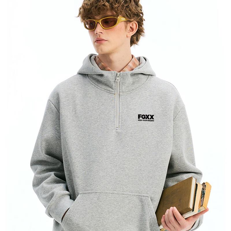 Fingercroxx IT Men's Fleece-Lined Hooded Pullover Sweatshirt