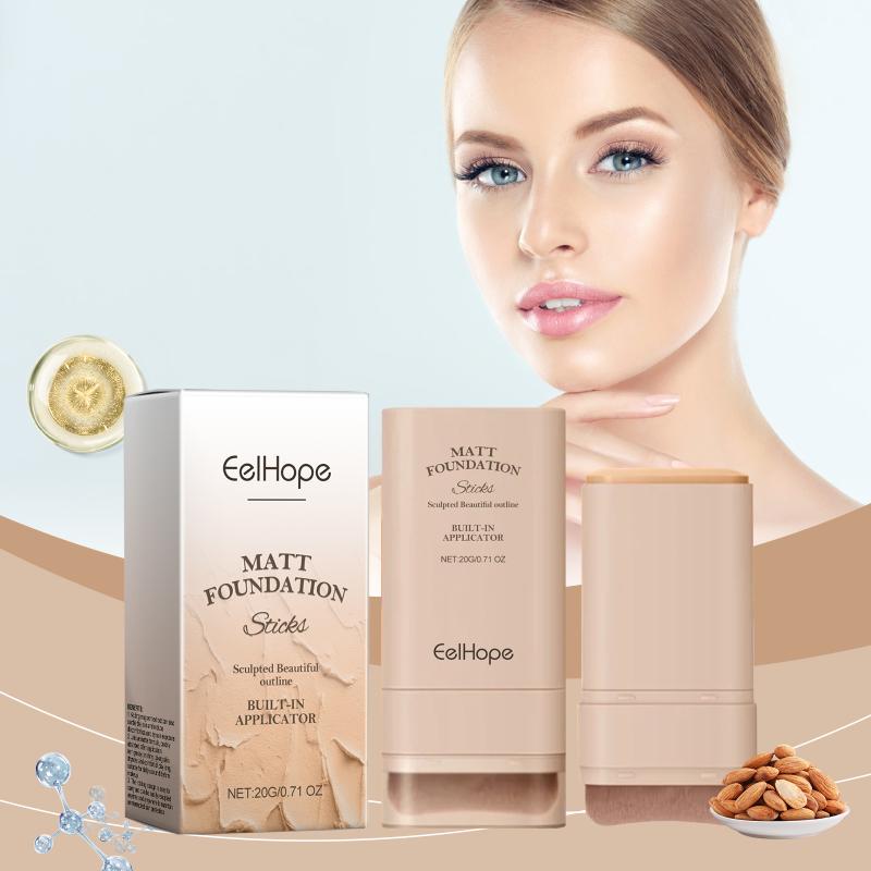 Lightweight Concealing Moisturizing And Long-Lasting Foundation Stick one size