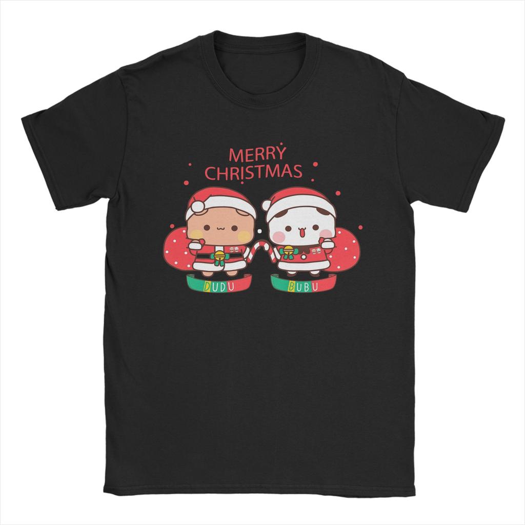 Bubu Dudu Xmas- Wrap Yourself In Holiday Cheer with This and Humorous T Shirt Male  Streetwear T Shirts Summer Tees Tops