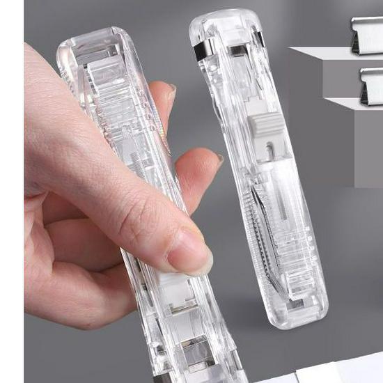 Push Clip Folder: Stationery Test Paper, Student Clip, Office File Binder, Book Fixer.