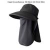 Caps Mask Set Sunscreen Sun Hat Sun Protection Neck Flap Bucket Hat Neck Protection Wide Brim Fisherman Hat Fishing