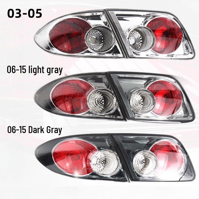 Compatible Rear Taillight Cover for 2006-2015 Mazda 6 - Reversing Brake Light Face Cover.