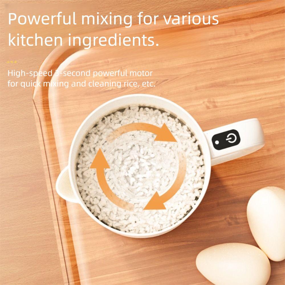 Multifunktionale elektrische Küchenmaschine Große Kapazität Eierschläger Reiswascher Neue automatische Küchenmaschine
