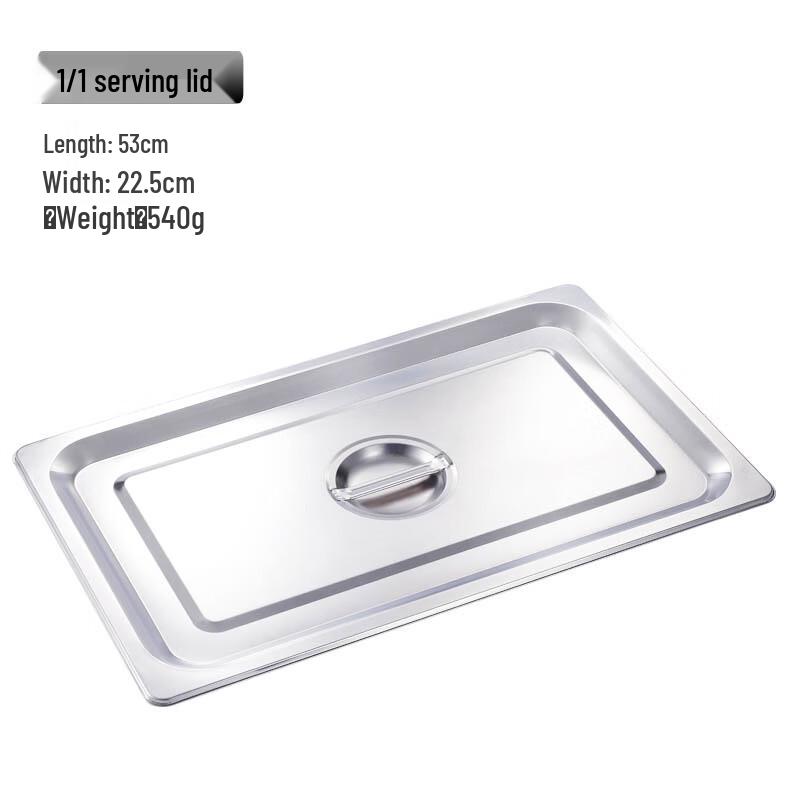 Homeglen 201 Stainless Steel Gastronorm Food Pans