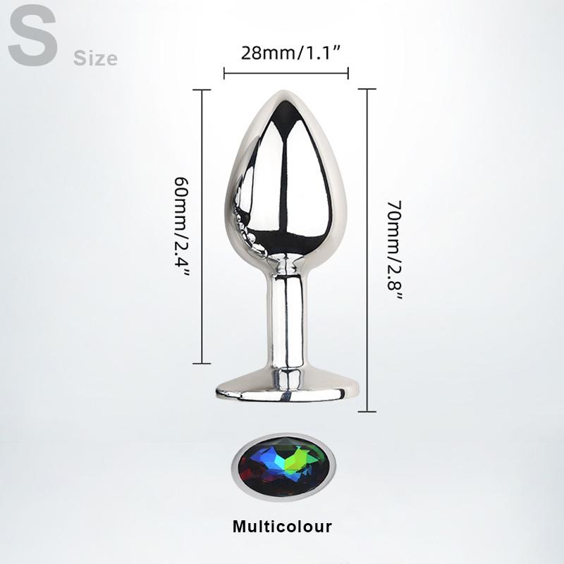 Adults Only Bdsm Butt Plug Metal Round Anal Dilator Sex Toys For Men Gay Prostate Massager Fetish Erotic Intimates Accessories