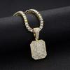 Hot Sale Hip Hop Diamond Square Pendant - Minimalist Cool Style