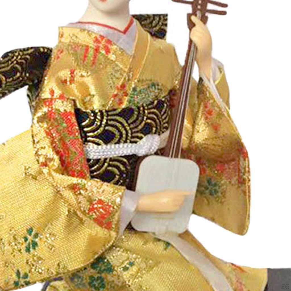 Japanischer Kimono Geisha Puppe - Dekoration