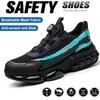 Steel Toe Shoes For Men Women Composite Toe Work Shoes Indestructible Safety Shoes Lightweight Breathable Construction Sneakers