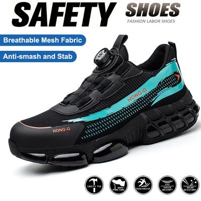 Steel Toe Shoes For Men Women Composite Toe Work Shoes Indestructible Safety Shoes Lightweight Breathable Construction Sneakers