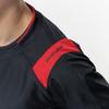 Volleyball wear BASIC short-sleeved training top V2MEC531 Unisex Black x Chinese Red M