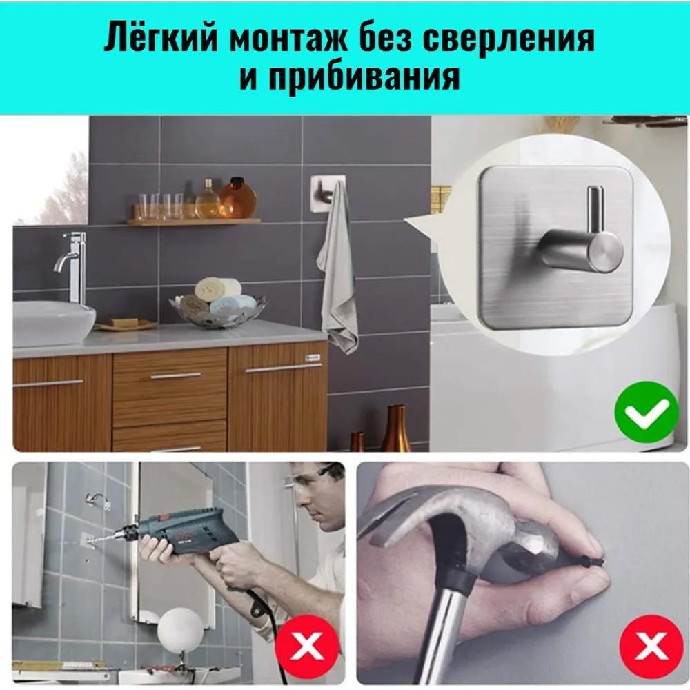 Stainless Steel Towel Ring Towel Rack Bathroom Towel Bar Pendant Set 304 Bathroom Paper Towel Rack Hook