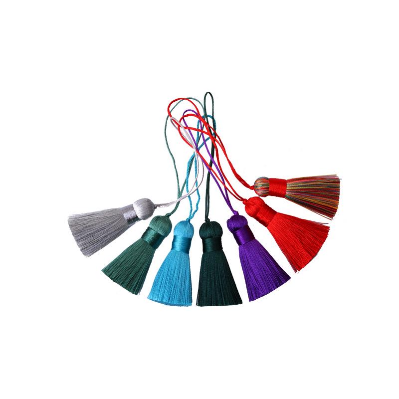 5cm Short Tassel Bookmark Pendant - Clothing Accessory