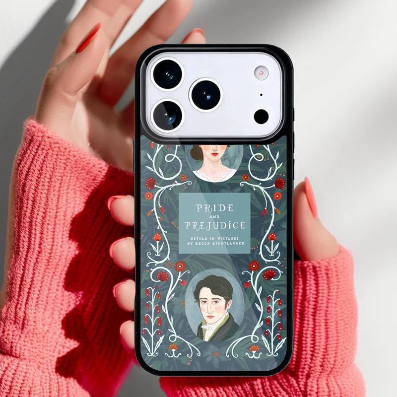Pride And Prejudice Phone Case for iPhone 17 Air 16e 15 14 13 Pro Max Back Cover for 12 11 Pro Coque