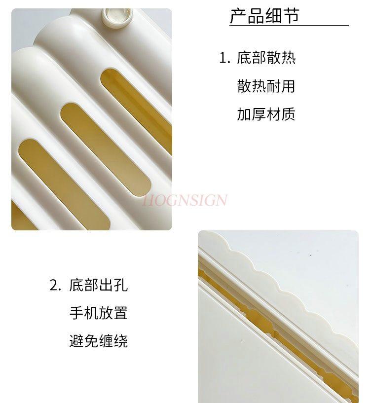 1pcs Plug In Socket Storage Box, Desktop Power Cord, Data Cable, Charging Cable, Sorting and Shading Device, Wire Management