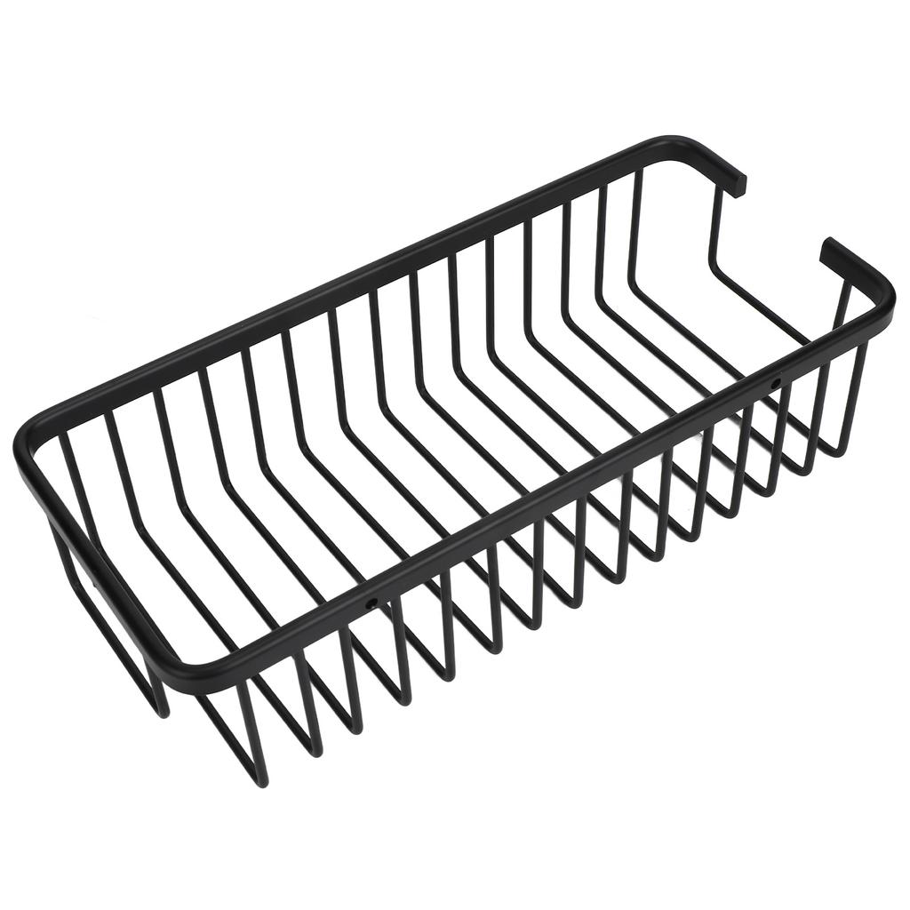 Wand-Aufbewahrungsregal Platz Aluminium Rostfrei Große Kapazität Küche Gewürz-Organisationskorb für Badezimmer Schönheitsstudio