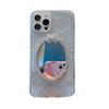Apple 17Promax Phone Case For Iphone 16 Transparent 15 Glitter Xs Makeup Mirror 14Plus Rhinestones