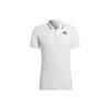 Polo Shirts Men's White Crew Neck Moderate Straight Fit HB9135
