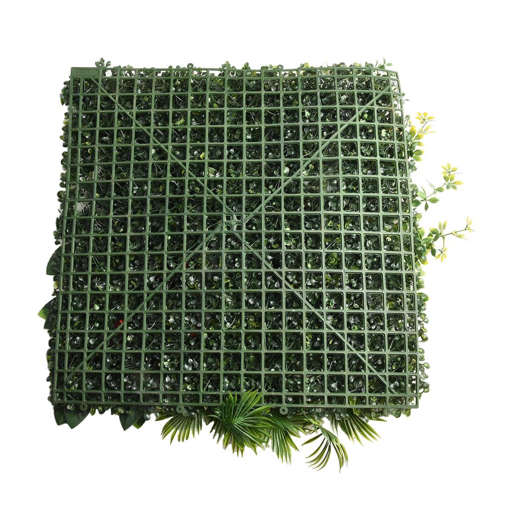 Synthetic Grass Wall Panel Home Decor Artificial Plant Flower Background