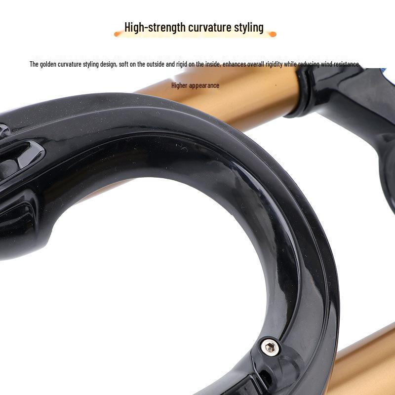 Furcă cu suspensie pe aer pentru bicicletă montană HASSNS cu reglaj de amortizare pentru roți de 26/27.5/29 inch