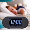 Large Alarm Clock with Bed Shaker 4 Levels Vibrating Dual Alarm Clock for Heavy Sleepers