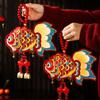 2026 Horse Year Small Pendant Spring Festival Wall Hanging Pendant Home Entrance Door Bell Chinese New Year Decoration
