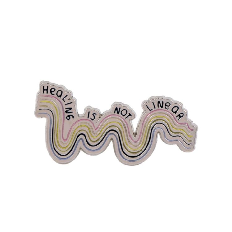 Playful Cartoon Inspired Brooch Premium Zinc Alloy Construction Collar Pin For Long Lasting Style Enhancement 1