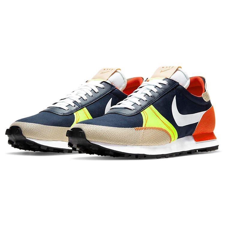 Nike Daybreak Type SE Obsidian Volt Unisex Sneakers Blue Oatmeal White CU1756-401