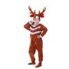 Christmas Kids Cosplay Costume Toddler Adult Elk Santa Claus Outfits Xmas Party