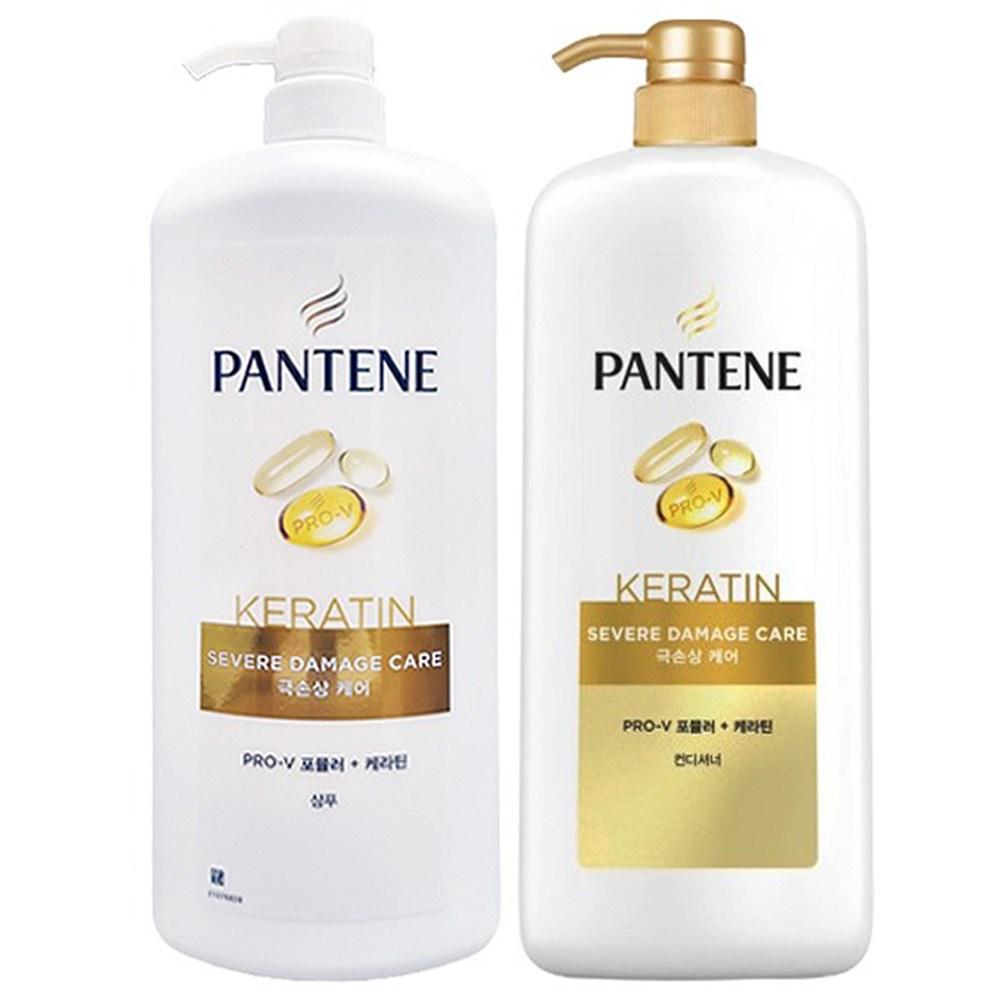 Pantene Extreme Damage Care Shampoo 1200ml 1 pcs + Conditioner 1200ml 1 pcs Pantene Extreme Damage Care 1200ml Shampoo + Conditioner 1.2L