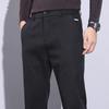 2026 Spring And Autumn New Tencel Casual Pants For Men, Straight Leg Slim Fit Elastic Work Pants, Autumn And Winter Men'S Pants