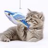 Interactive Cat Colorful No Flying Interactive Cat Kicker Lightweight Detachable Flapping Fish Cat Touch Activated