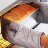 Hitzebeständige isolierte Baumwoll-Ofenhandschuhe zum Backen