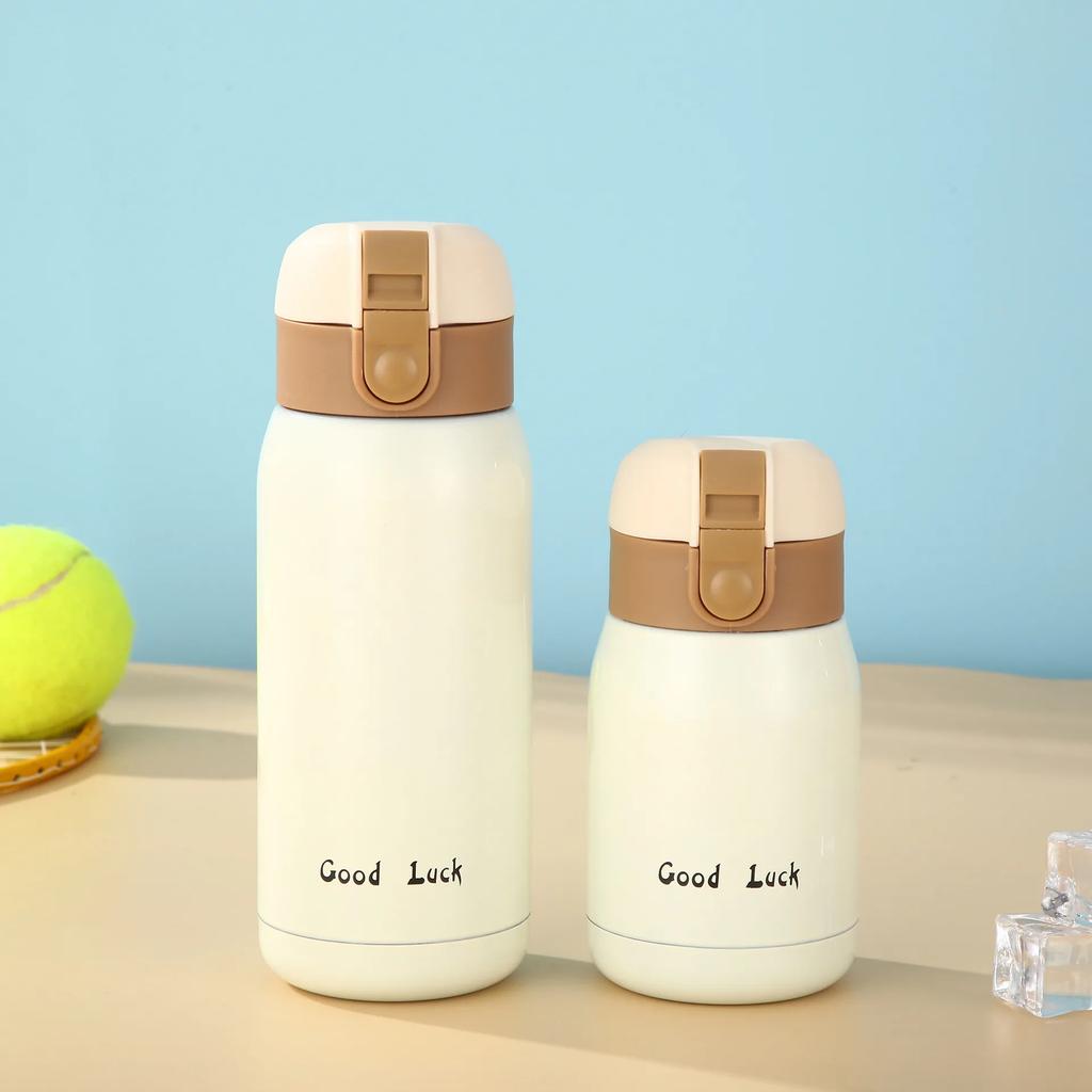 200ML/350ML Stainless Steel Pocket Cup Cute Portable Travel Thermal Coffee Mug Mini Thermos Insulated Cup Sport Water Bottlel