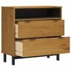FLAM Drawer Cabinet 31.5 x 15.7 x 31.5 in (80 x 40 x 80 cm) Solid Pine Wood