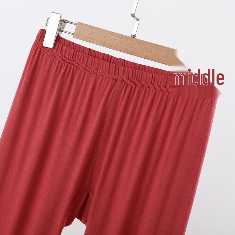 Damen Plus Size Schlankmachende Dünne Leggings für Frühling und Herbst