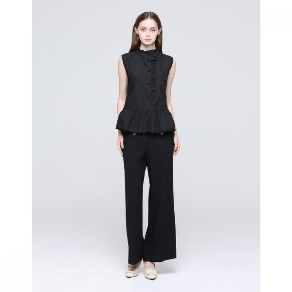 Son Jung Wan Frill Sleeveless Blouse Zdh6262101